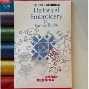 NEW Factory sealed Bernina Historical Embroidery Number 529 artista P. Burke